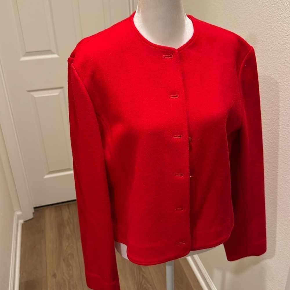 Vintage Pendleton red wool jacket